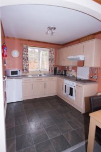 Self-catering lodges kitchen